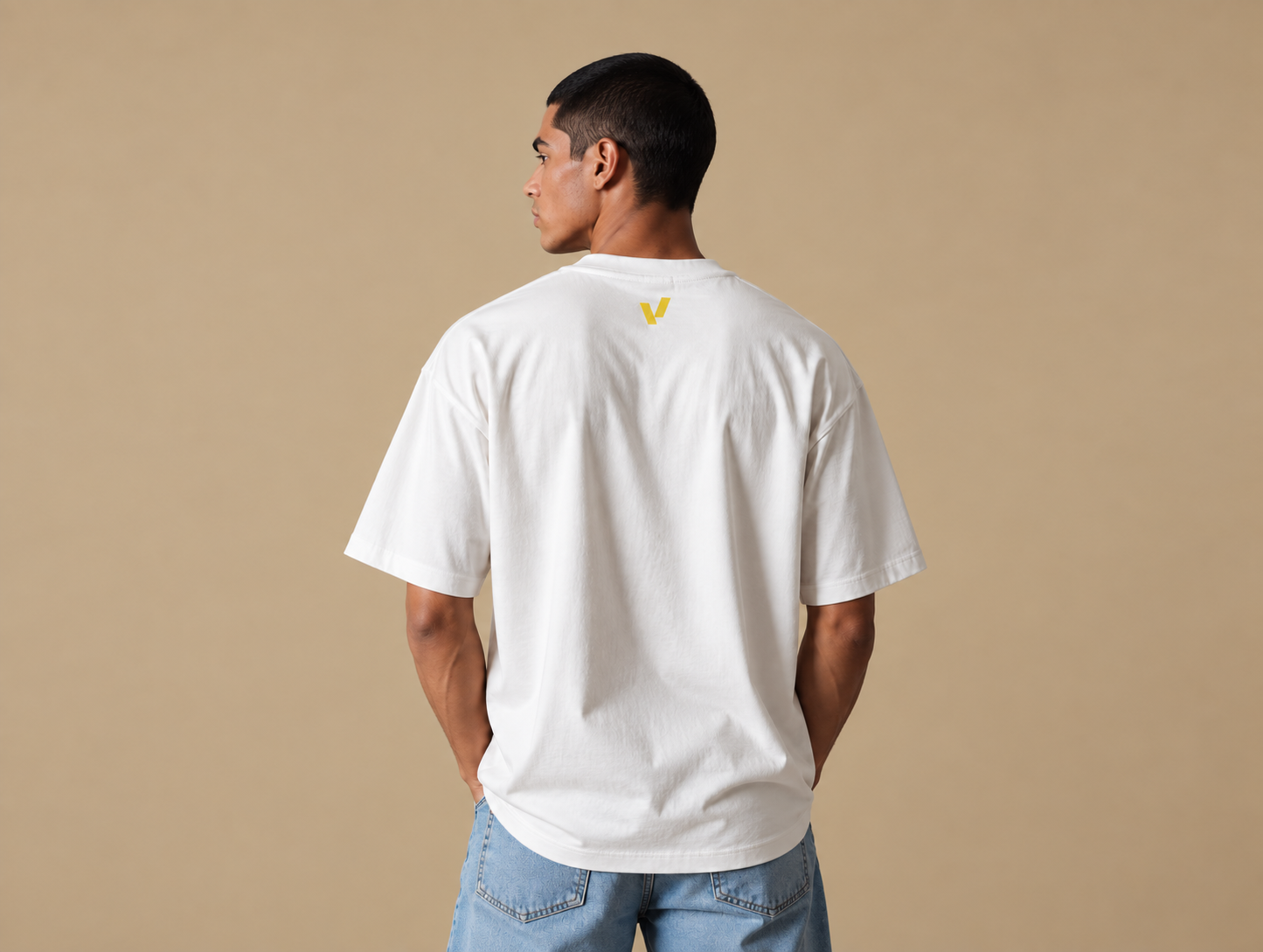 Relaxed Fit Crew Neck  back