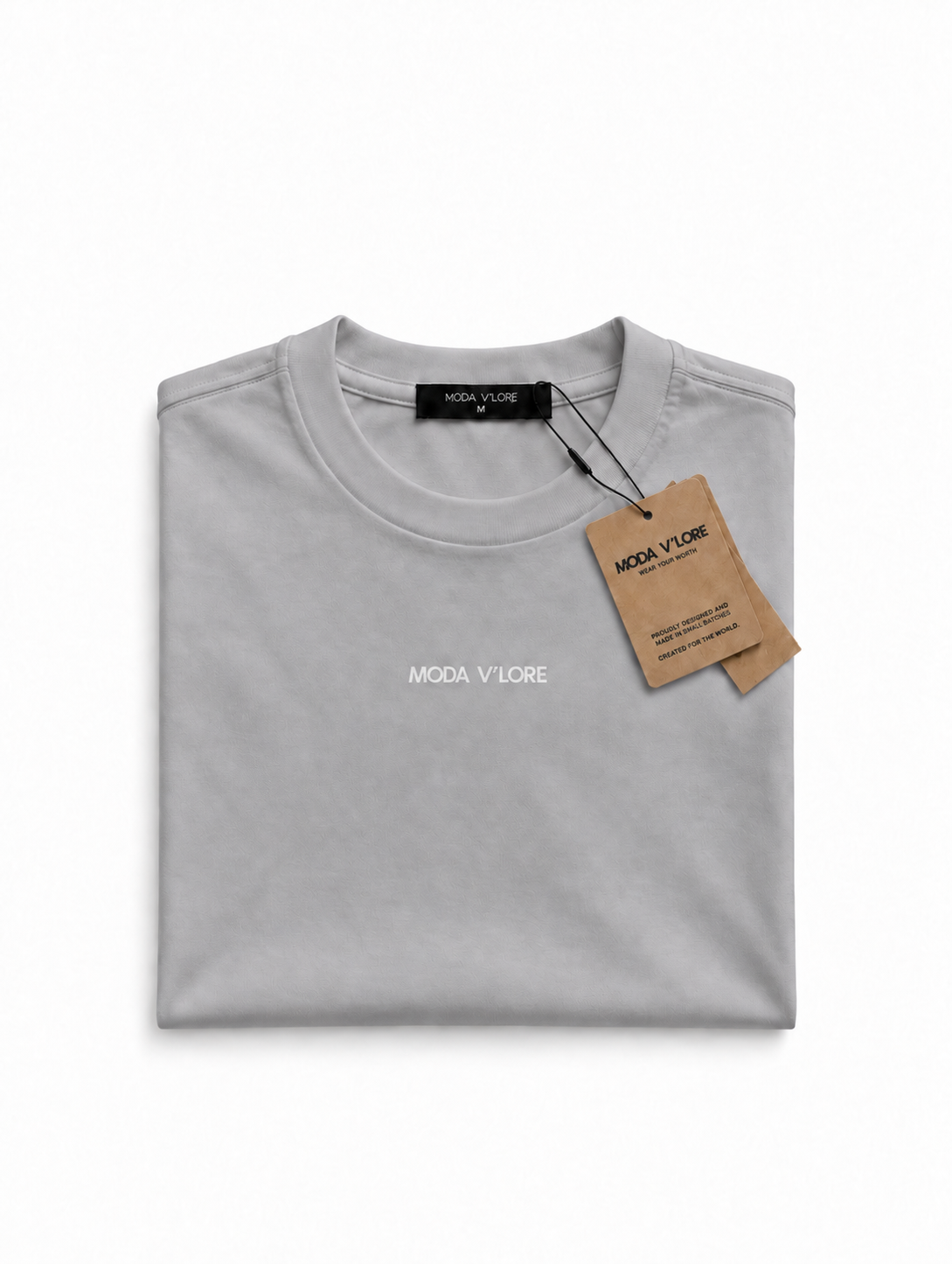 Relaxed Fit Crew Neck back